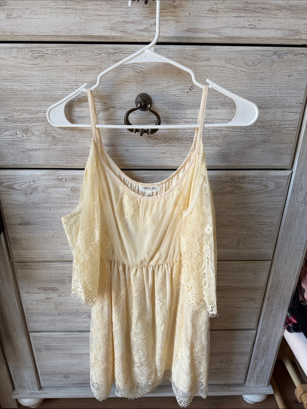Cold Shoulder Lace Dress
